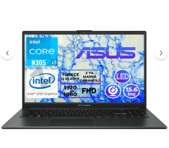 ASUS Vivobook Go 15 Intel Core I3-n305 8gb 256gb Ssd 15.6'' Fhd Freedos
